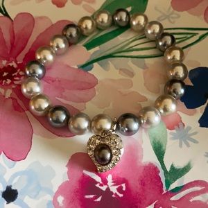 Grey and white bracket